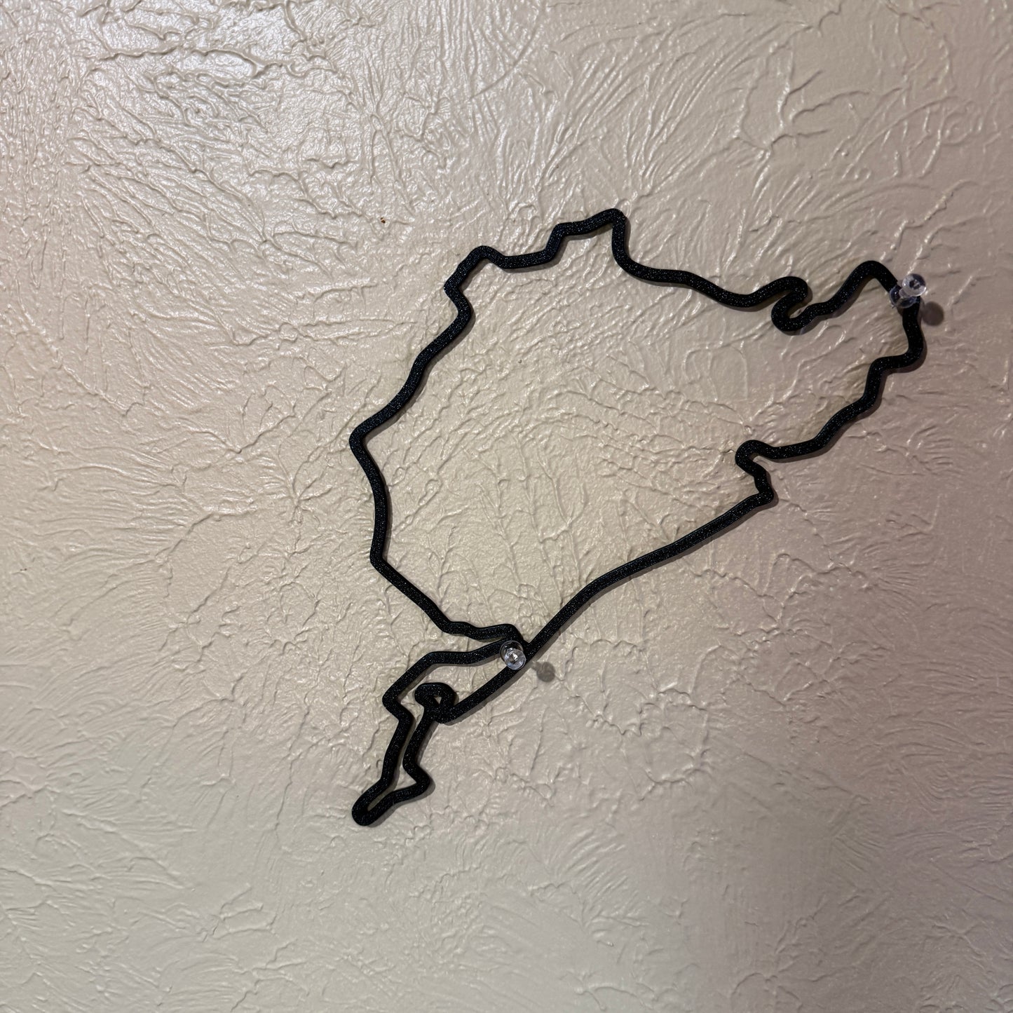 Nürburgring GP Layout Wall Art decor